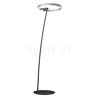 Occhio Mito Raggio Arc Lamp LED head silver matt/base black matt
