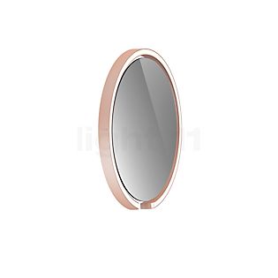 Occhio Mito Sfera 40 Leuchtspiegel LED Kopf gold matt/Spiegel grau getönt - Occhio Air