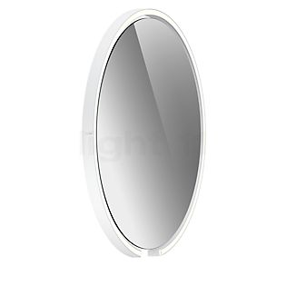 Occhio Mito Sfera 60 Leuchtspiegel LED Kopf weiß matt/Spiegel grau getönt - Occhio Air