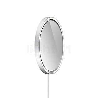 Occhio Mito Sfera Corda 40 Illuminated Mirror LED head silver matt/cable silver/plug Typ F - Occhio Air