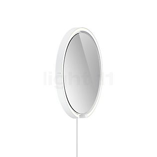 Occhio Mito Sfera Corda 40 Illuminated Mirror LED head white matt/cable white/plug Typ F - Occhio Air