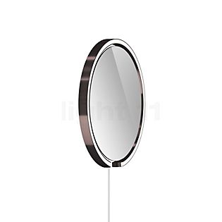 Occhio Mito Sfera Corda 40 Specchio illuminato LED testa phantom/cavo bianco/spina Typ C - Occhio Air