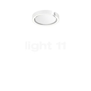 Occhio Mito Soffitto 20 Up Narrow Applique/Plafonnier LED tête blanc mat/couverture blanc mat - Occhio Air