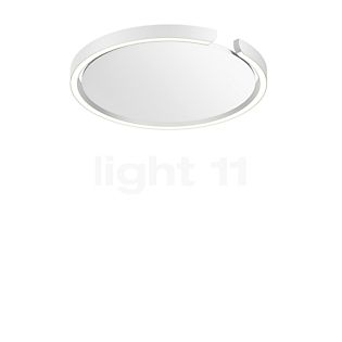 Occhio Mito Soffitto 40 Flat Narrow Applique/Plafonnier encastrée LED tête blanc mat/couverture blanc mat - Occhio Air