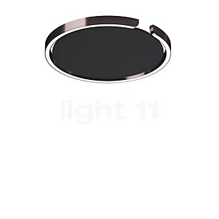 Occhio Mito Soffitto 40 Up Lusso Wide Lampada da soffitto/parete LED testa phantom/copertura ascot pelle grigio - DALI