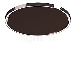 Occhio Mito Soffitto 60 Up Lusso Narrow Wall-/Ceiling light LED head phantom/cover ascot leather brown - DALI
