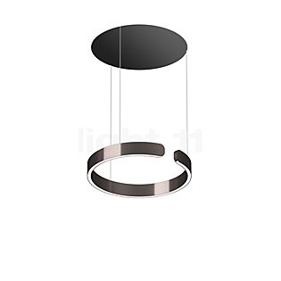 Occhio Mito Sospeso 40 Fix Up Table Lampada a sospensione LED testa phantom/rosone nero opaco - Occhio Air
