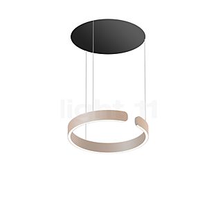 Occhio Mito Sospeso 40 Move Up Table Suspension LED tête doré mat/cache-piton noir mat - dim to warm