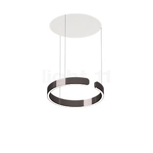 Occhio Mito Sospeso 40 Variabel Up Lusso Table Hanglamp LED kop phantom/plafondkapje ascot leder wit - DALI