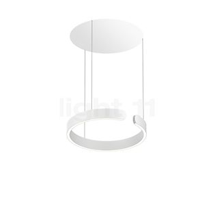 Occhio Mito Sospeso 40 Variabel Up Table Pendant Light LED head white matt/ceiling rose white matt