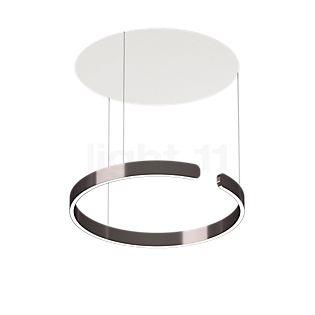 Occhio Mito Sospeso 60 Variabel Up Lusso Table Pendel LED hoved phantom/baldakin ascot læder hvid - Occhio Air