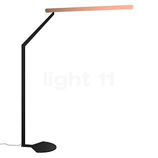Occhio Mito Terra 3D Floor Lamp LED head rose gold/body black matt