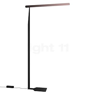 Occhio Mito Terra Fix Floor Lamp LED head phantom/body black matt - 220 cm