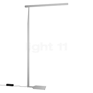 Occhio Mito Terra Fix Floor Lamp LED head silver matt/body silver matt - 220 cm