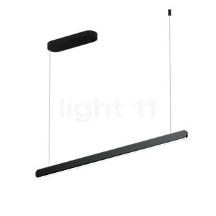 Occhio Mito Volo 100 Fix Up Room Hanglamp LED kop black phantom/plafondkapje zwart mat - DALI