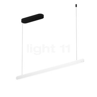 Occhio Mito Volo 100 Fix Up Table Lampada a sospensione LED testa bianco opaco/rosone nero opaco - DALI