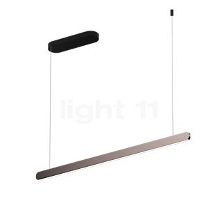 Occhio Mito Volo 100 Fix Up Table Pendant Light LED head phantom/ceiling rose black matt - DALI