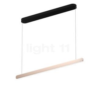 Occhio Mito Volo 100 Var Up Table Pendant Light LED head gold matt/ceiling rose black matt - DALI
