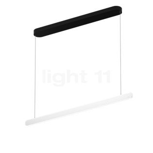Occhio Mito Volo 100 Var Up Table Pendant Light LED head white matt/ceiling rose black matt - DALI