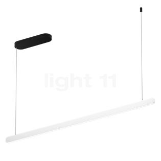 Occhio Mito Volo 140 Fix Up Room Hanglamp LED kop wit mat/plafondkapje zwart mat - DALI