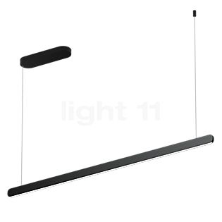 Occhio Mito Volo 140 Fix Up Table Hanglamp LED kop black phantom/plafondkapje zwart mat - Occhio Air