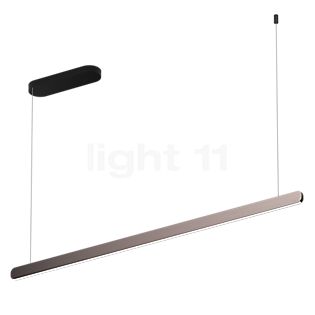 Occhio Mito Volo 140 Fix Up Table Pendant Light LED head phantom/ceiling rose black matt - Occhio Air