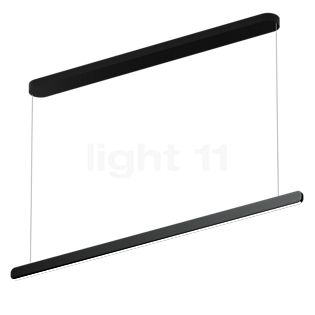 Occhio Mito Volo 140 Var Up Table Hanglamp LED kop black phantom/plafondkapje zwart mat - DALI