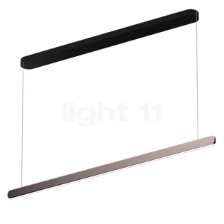 Occhio Mito Volo 140 Var Up Table Hanglamp LED kop phantom/plafondkapje zwart mat - Occhio Air