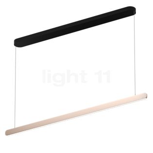 Occhio Mito Volo 140 Var Up Table Pendant Light LED head gold matt/ceiling rose black matt - DALI