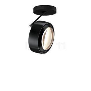 Occhio Più Alto 3d Volt C80 Spot LED tête black phantom/cache-piton noir mat/couverture noir - 2.700 K