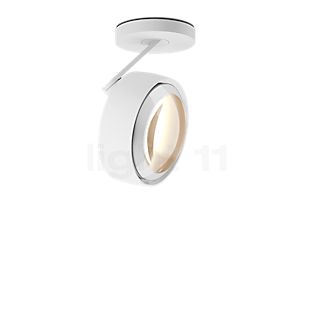 Occhio Più Alto 3d Volt C80 Spot LED tête blanc mat/cache-piton blanc mat/couverture blanc - 3.000 K