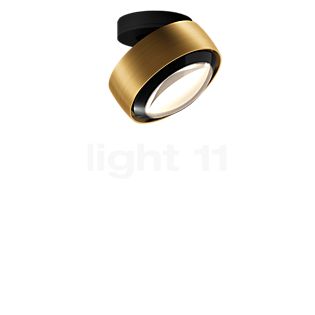 Occhio Più Alto Volt S100 Lampada da soffitto LED testa bronzo/rosone nero opaco/copertura nero - 2.700 K