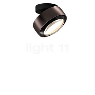Occhio Più Alto Volt S30 Lampada da soffitto LED testa phantom/rosone nero opaco/copertura nero - 2.700 K