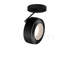 Occhio Più R Alto 3d Volt B Spotlight LED head black matt/ceiling rose black matt/cover black matt - 3,000 K