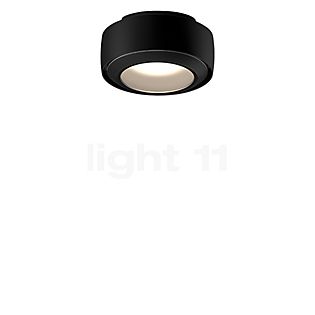 Occhio Più R Alto V Volt B Ceiling Light LED head black matt/ceiling rose black matt/cover black matt - 3,000 K