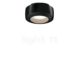 Occhio Più R Alto V Volt S100 Ceiling Light LED head black phantom/ceiling rose black matt/cover black matt - 2,700 K