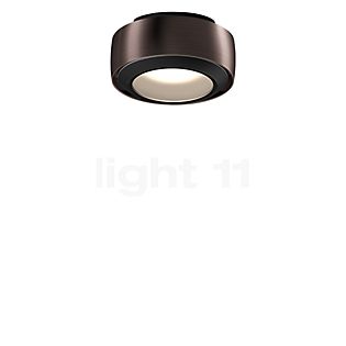 Occhio Più R Alto V Volt S100 Ceiling Light LED head phantom/ceiling rose black matt/cover black matt - 3,000 K