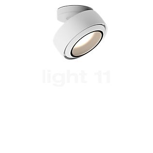 Occhio Più R Alto Volt B Plafonnier LED tête blanc mat/cache-piton blanc mat/couverture blanc mat - 3.000 K