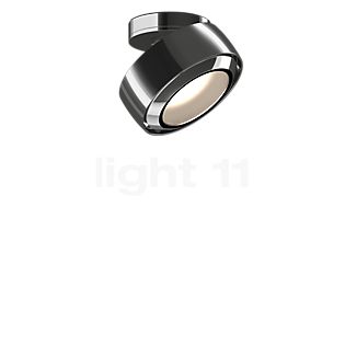 Occhio Più R Alto Volt B Plafonnier LED tête chrome brillant/cache-piton chrome brillant/couverture chrome brillant - 2.700 K