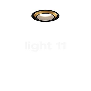 Occhio Più R Piano V Edge Volt C100 Faretto da incasso LED testa bronzo/copertura nero opaco - 2.700 K