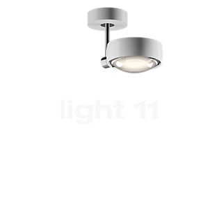 Occhio Sento Faro 10 Up E Plafondlamp LED kop wit glimmend/body chroom glimmend/plafondkapje wit glimmend - 3.000 K - Occhio Air