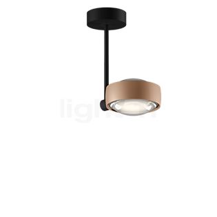 Occhio Sento Faro 20 Up D Plafondlamp LED kop goud mat/body zwart mat/plafondkapje zwart mat - 2.700 K - Occhio Air