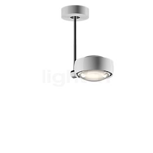 Occhio Sento Faro 20 Up D Plafondlamp LED kop wit glimmend/body chroom glimmend/plafondkapje wit glimmend - 3.000 K - Occhio Air