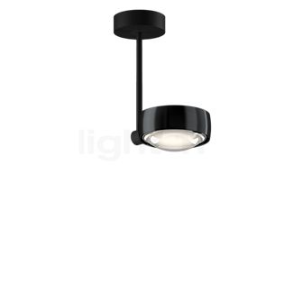 Occhio Sento Faro 20 Up E Plafondlamp LED kop black phantom/body zwart mat/plafondkapje zwart mat - 3.000 K - Occhio Air