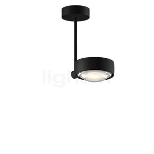Occhio Sento Faro 20 Up E Plafondlamp LED kop zwart mat/body zwart mat/plafondkapje zwart mat - 3.000 K - Occhio Air