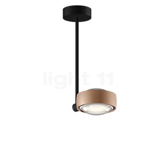 Occhio Sento Faro 30 Up D Plafondlamp LED kop goud mat/body zwart mat/plafondkapje zwart mat - 3.000 K - Occhio Air