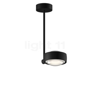 Occhio Sento Faro 30 Up D Plafondlamp LED kop zwart mat/body zwart mat/plafondkapje zwart mat - 3.000 K - Occhio Air