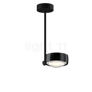 Occhio Sento Faro 30 Up E Plafondlamp LED kop black phantom/body zwart mat/plafondkapje zwart mat - 2.700 K - Occhio Air