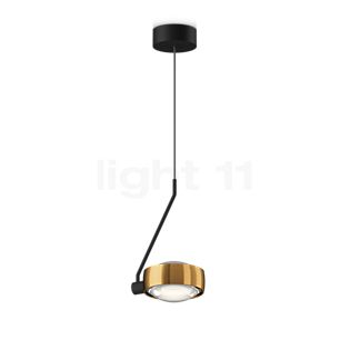 Occhio Sento Filo 180 Fix Up D Pendel LED hoved bronze/body sort mat/baldakin sort mat - 2.700 K