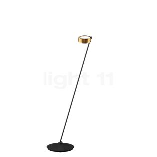 Occhio Sento Lettura 125 D Stehleuchte LED links Kopf bronze/Body schwarz matt - 2.700 K